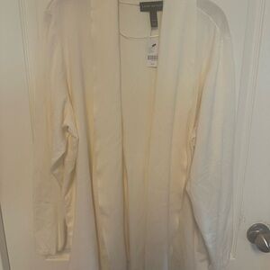 Lane Bryant Ivory Knit Top